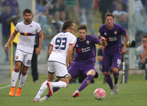 Firenze 12 Settembre 2015  Firenze stadio Artemio Franchi campionato serie A TIM Fiorentina vs Genova Nella Foto TOMOVIC © 2009 Massimo Sestini All rigths reserved