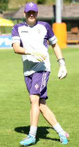 Fiorentina_Moena, nono allenamento mattutino nella foto Alejandro Rosalen Lopez 2014-07-18 © Andrea Corridori/Massimo Sestini