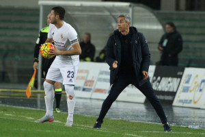 Verona, Hellas Verona Fiorentina, partita di Serie A.    Paulo Sousa.  2015 10 28 © Carlos Folgoso / Massimo Sestini