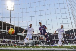 Firenze, Fiorentina - Empoli, serie A, nella foto il secondo goal di Kalinic 2015-11-22 © Niccolo' Cambi/Massimo Sestini