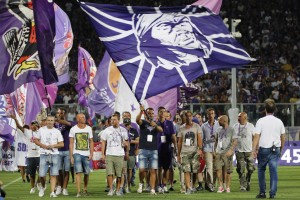 Firenze, Fiorentina - Chievo, serie A, festa per i 90 ani della Fiorentina 2016-08-28 © Niccolo' Cambi/Massimo Sestini