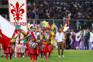 Firenze, Fiorentina - Chievo, serie A, festa per i 90 ani della Fiorentina 2016-08-28 © Niccolo' Cambi/Massimo Sestini