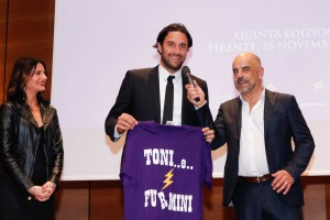 Firenze, Hall Of Fame della Fiorentina, nella foto Luca Toni 2016 11 25 © Niccolo Cambi/Massimo Sestini