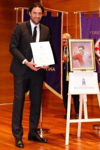 Firenze, Hall Of Fame della Fiorentina, nella foto Luca Toni 2016 11 25 © Niccolo Cambi/Massimo Sestini