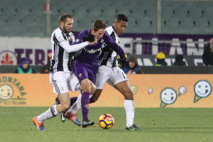 Firenze Stadio Artemio Franchi Fiorentina vs Juventus 15 Gennaio 2017 Nella Foto CHIESA Copyright Massimo Sestini