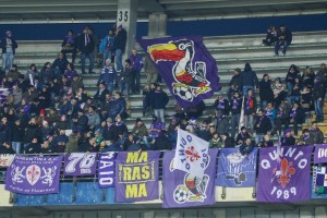 Verona, Chievo Verona - Fiorentina, serie A, nella foto i tifosi 2017 01 21 © Niccolo Cambi/Massimo Sestini