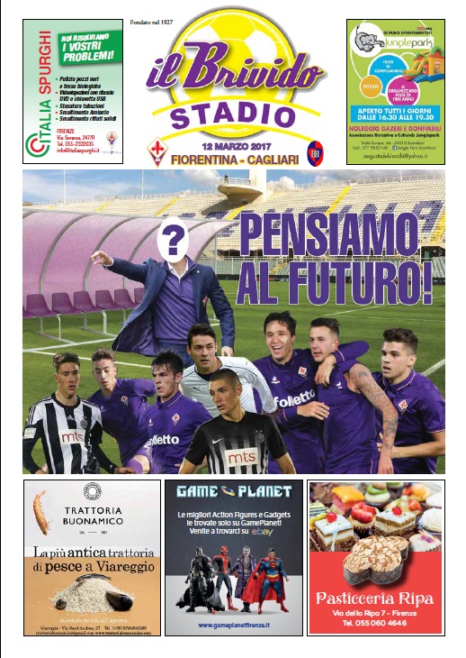 cover CAGLIARI 12.03.2017