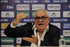 Firenze, conferenza stampa di fine calciomercato del direttore generale della Fiorentina Pantaleo Corvino 2017 09 01 © Lorenzo Berti/Massimo Sestini