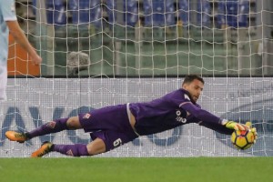 Roma, Lazio Fiorentina, partita di Serie A.Marco Sportielo (portiere).   2017-11-26 © Carlos Folgoso / Massimo Sestini