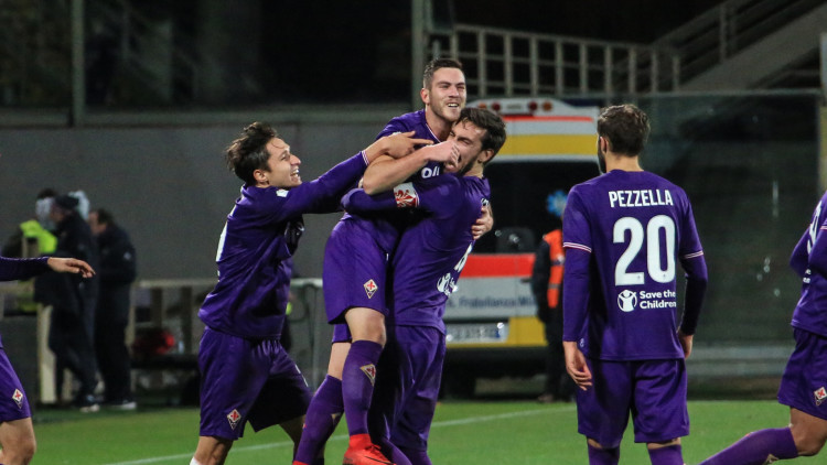 Babacar e doppio Veretout su rigore, la Fiorentina vola ai quarti di Coppa Italia