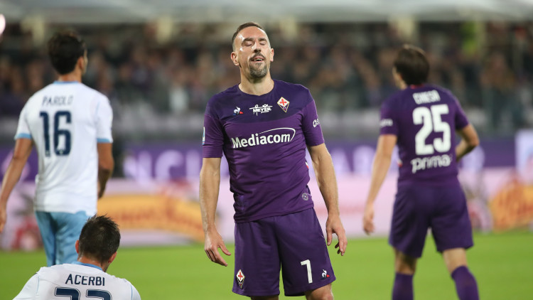 Ribery squalificato per 3 giornate. Salterà Sassuolo, Parma e Cagliari