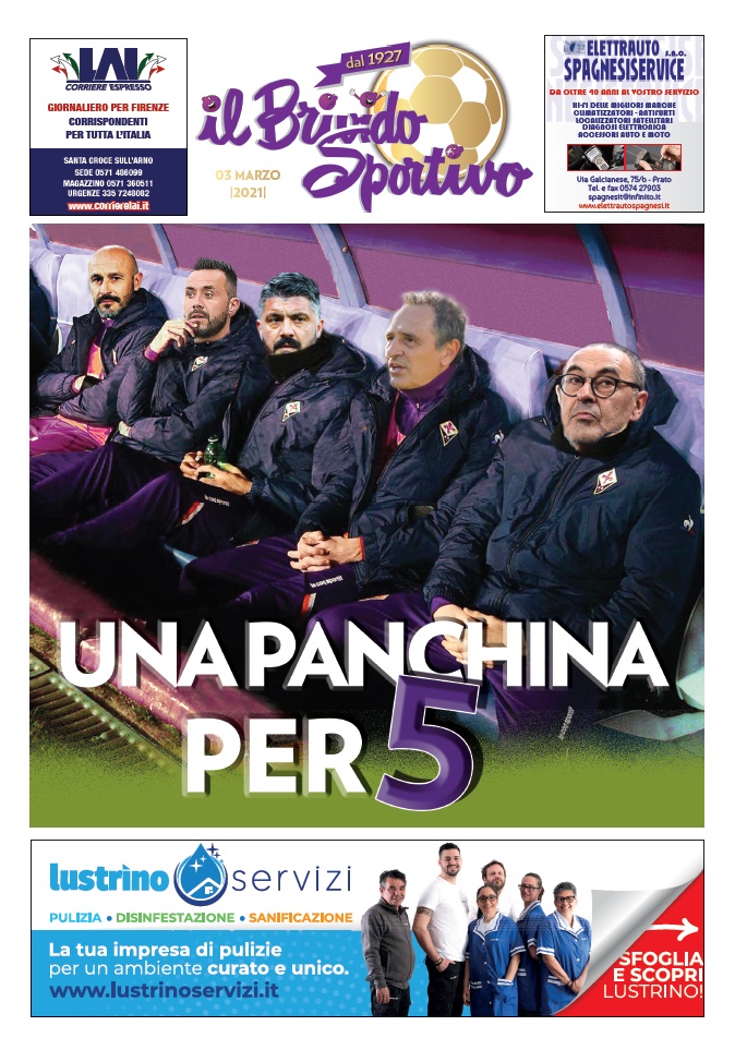 cover una panchina per 5