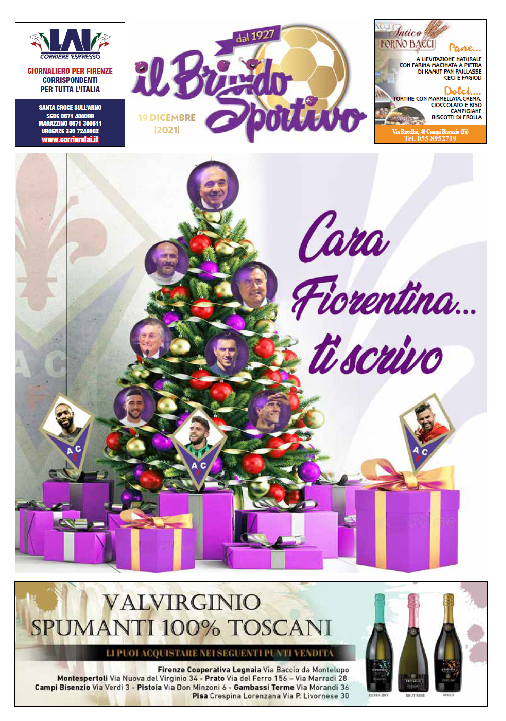 COPERTINA FIORENTINA-SASSUOLO